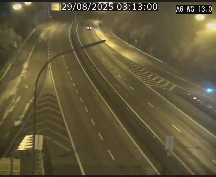 <h2>Traffic live webcam Luxembourg Mamer - A6 - BK 13 - direction Luxembourg/France/Allemagne</h2>