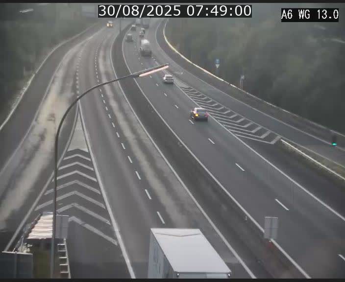 <h2>Traffic live webcam Luxembourg Mamer - A6 - BK 13 - direction Luxembourg/France/Allemagne</h2>