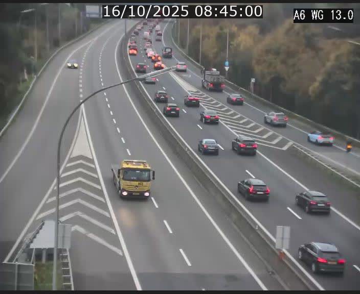<h2>Traffic live webcam Luxembourg Mamer - A6 - BK 13 - direction Luxembourg/France/Allemagne</h2>