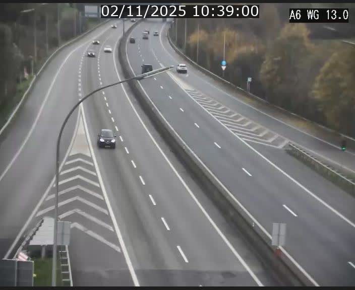 <h2>Traffic live webcam Luxembourg Mamer - A6 - BK 13 - direction Luxembourg/France/Allemagne</h2>