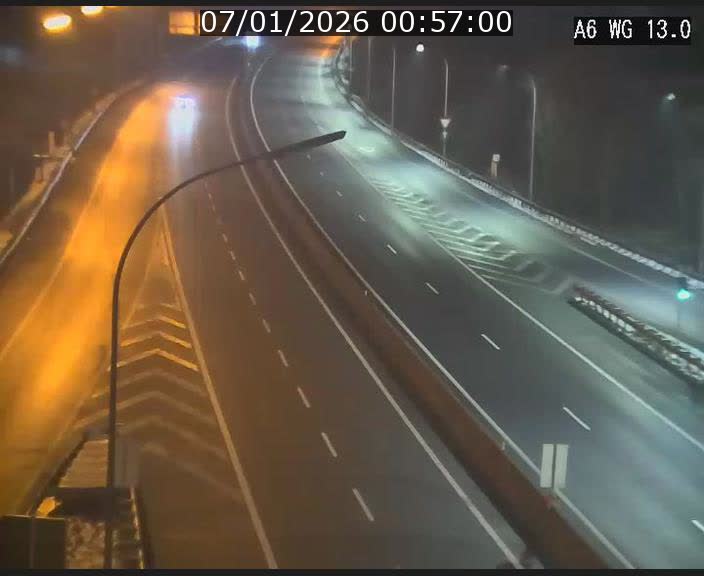 <h2>Traffic live webcam Luxembourg Mamer - A6 - BK 13 - direction Luxembourg/France/Allemagne</h2>