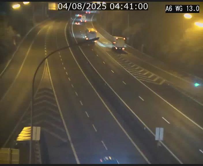 <h2>Traffic live webcam Luxembourg Mamer - A6 - BK 13 - direction Luxembourg/France/Allemagne</h2>