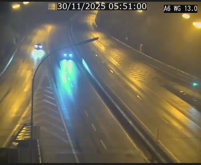 <h2>Traffic live webcam Luxembourg Mamer - A6 - BK 13 - direction Luxembourg/France/Allemagne</h2>