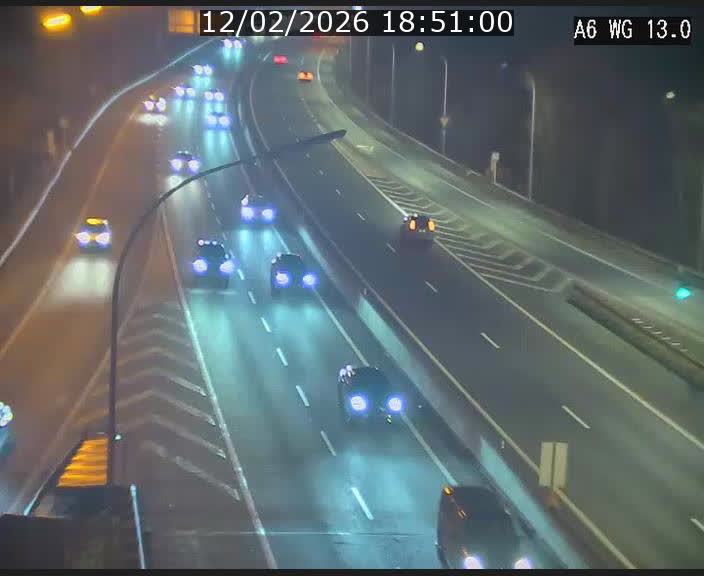 <h2>Traffic live webcam Luxembourg Mamer - A6 - BK 13 - direction Luxembourg/France/Allemagne</h2>