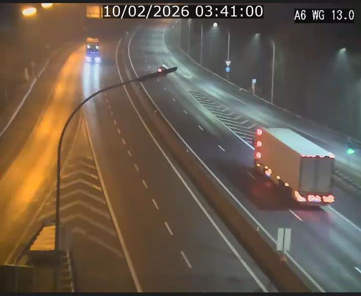 <h2>Traffic live webcam Luxembourg Mamer - A6 - BK 13 - direction Luxembourg/France/Allemagne</h2>