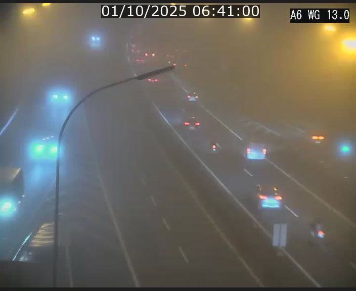 <h2>Traffic live webcam Luxembourg Mamer - A6 - BK 13 - direction Luxembourg/France/Allemagne</h2>