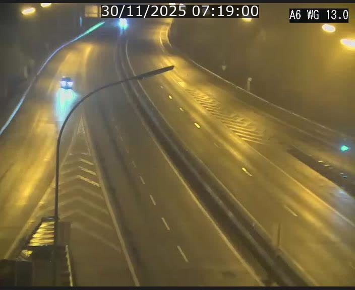 <h2>Traffic live webcam Luxembourg Mamer - A6 - BK 13 - direction Luxembourg/France/Allemagne</h2>