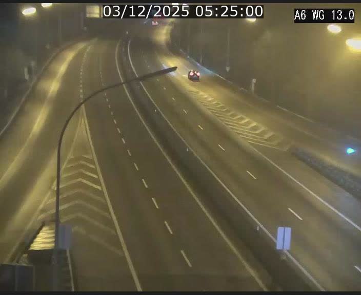 <h2>Traffic live webcam Luxembourg Mamer - A6 - BK 13 - direction Luxembourg/France/Allemagne</h2>