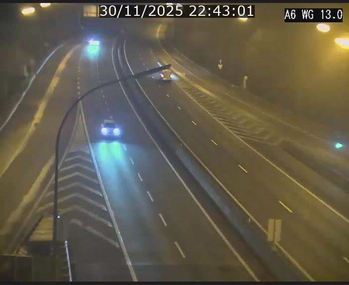 <h2>Traffic live webcam Luxembourg Mamer - A6 - BK 13 - direction Luxembourg/France/Allemagne</h2>