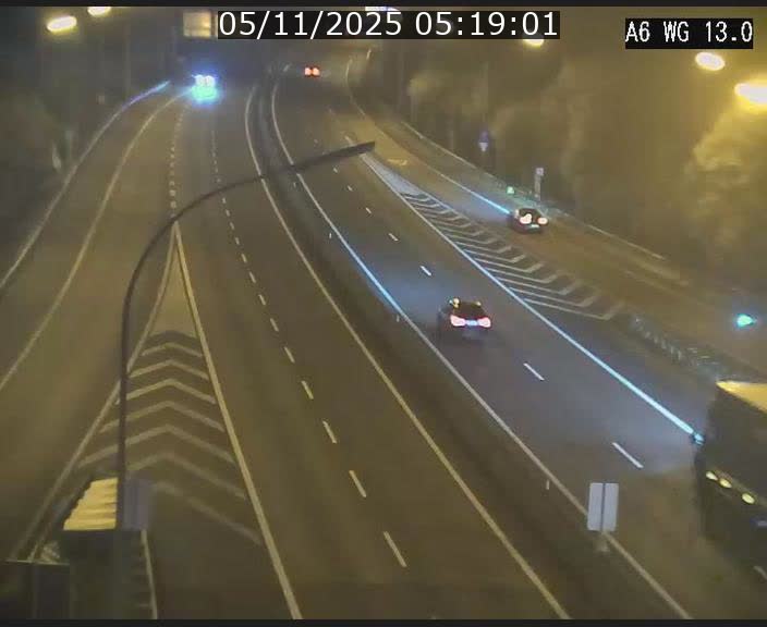 <h2>Traffic live webcam Luxembourg Mamer - A6 - BK 13 - direction Luxembourg/France/Allemagne</h2>