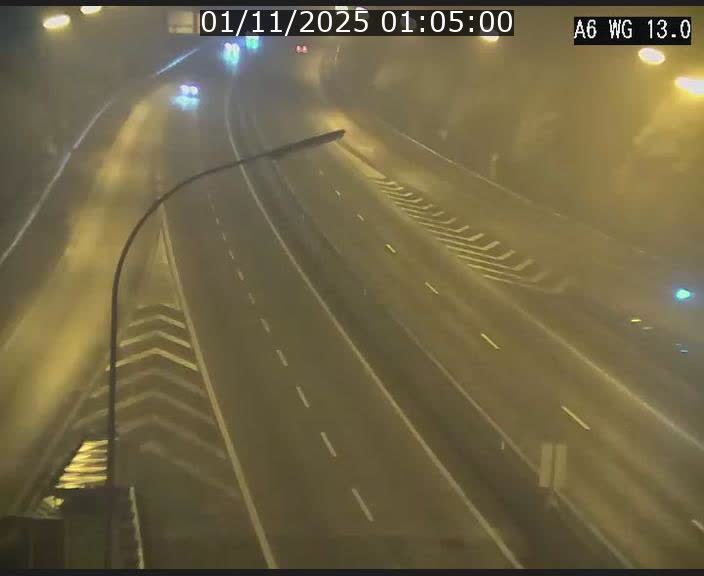 <h2>Traffic live webcam Luxembourg Mamer - A6 - BK 13 - direction Luxembourg/France/Allemagne</h2>