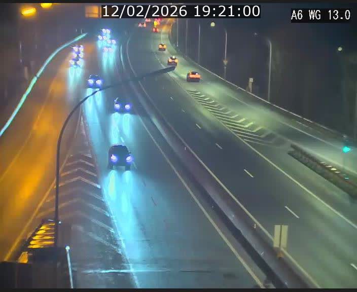 <h2>Traffic live webcam Luxembourg Mamer - A6 - BK 13 - direction Luxembourg/France/Allemagne</h2>