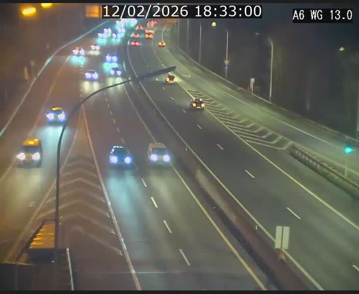 <h2>Traffic live webcam Luxembourg Mamer - A6 - BK 13 - direction Luxembourg/France/Allemagne</h2>