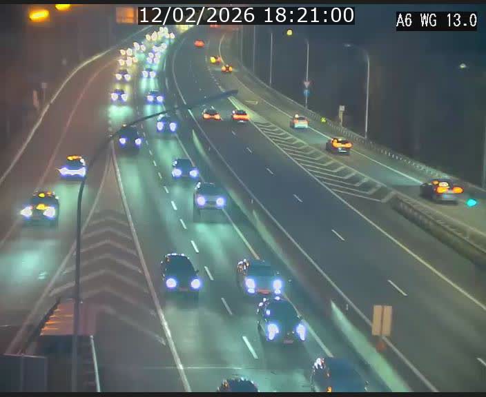 <h2>Traffic live webcam Luxembourg Mamer - A6 - BK 13 - direction Luxembourg/France/Allemagne</h2>