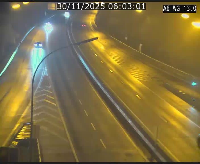 <h2>Traffic live webcam Luxembourg Mamer - A6 - BK 13 - direction Luxembourg/France/Allemagne</h2>