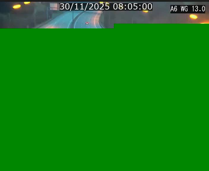 <h2>Traffic live webcam Luxembourg Mamer - A6 - BK 13 - direction Luxembourg/France/Allemagne</h2>