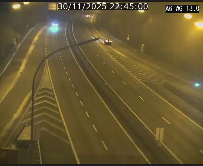 <h2>Traffic live webcam Luxembourg Mamer - A6 - BK 13 - direction Luxembourg/France/Allemagne</h2>