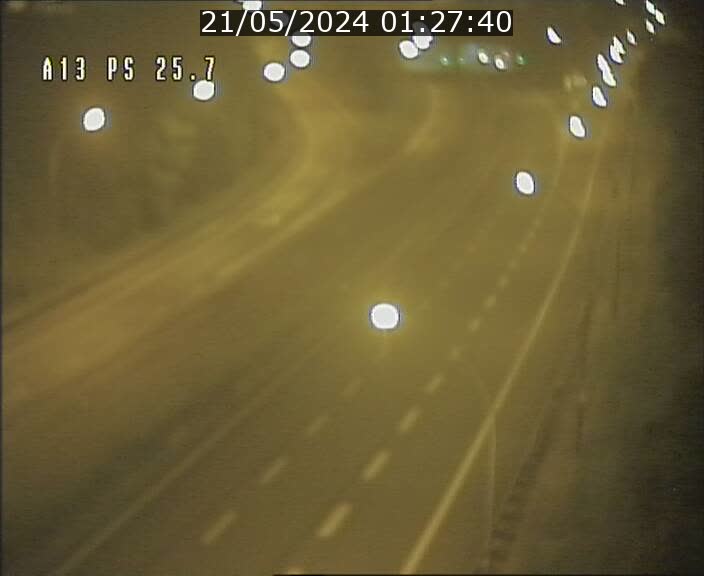 Traffic live webcam Luxembourg Frisange - A13 direction Allemagne - BK 26