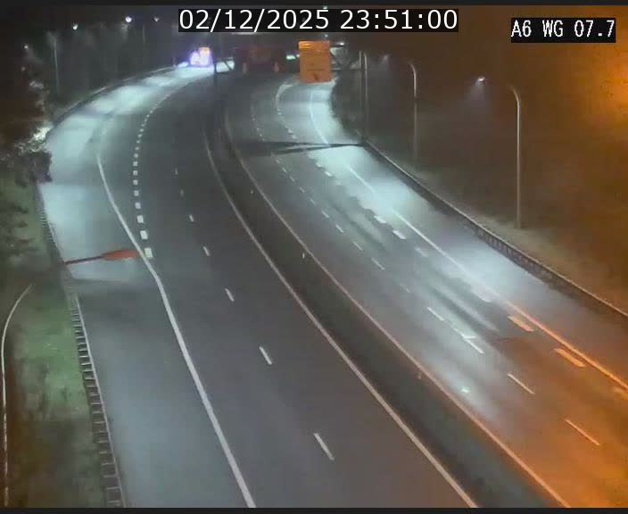 <h2>Traffic live webcam Luxembourg - Bridel - A6 - BK 7.7 - direction Belgique</h2>