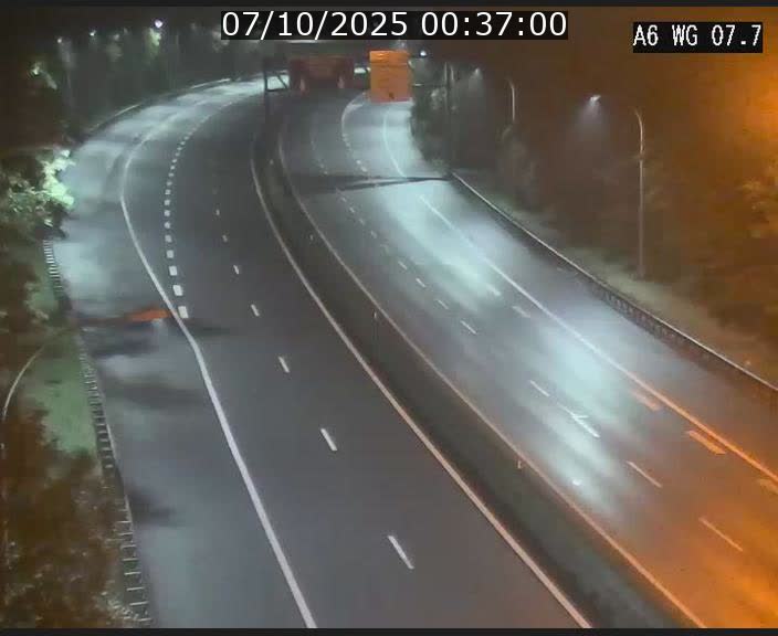 <h2>Traffic live webcam Luxembourg - Bridel - A6 - BK 7.7 - direction Belgique</h2>