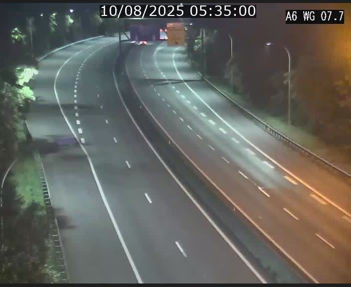 <h2>Traffic live webcam Luxembourg - Bridel - A6 - BK 7.7 - direction Belgique</h2>