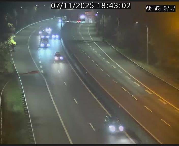 <h2>Traffic live webcam Luxembourg - Bridel - A6 - BK 7.7 - direction Belgique</h2>