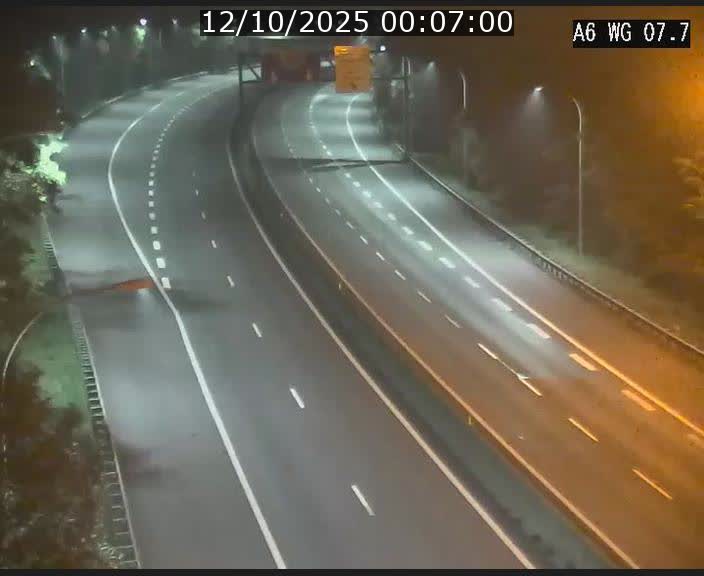 <h2>Traffic live webcam Luxembourg - Bridel - A6 - BK 7.7 - direction Belgique</h2>