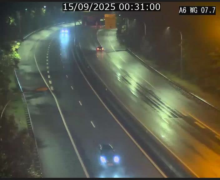 Traffic live webcam Luxembourg - Bridel - A6 - BK 7.7 - direction Belgique