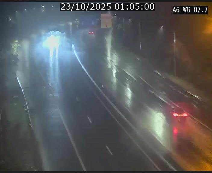 Traffic live webcam Luxembourg - Bridel - A6 - BK 7.7 - direction Belgique