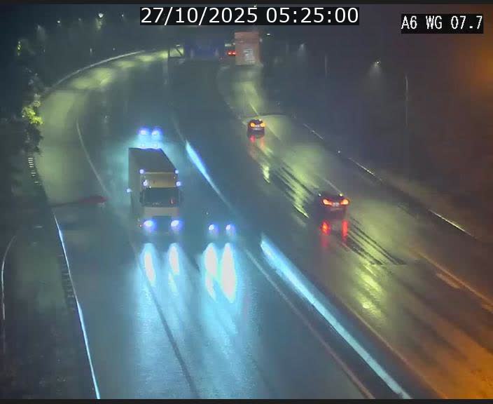 <h2>Traffic live webcam Luxembourg - Bridel - A6 - BK 7.7 - direction Belgique</h2>