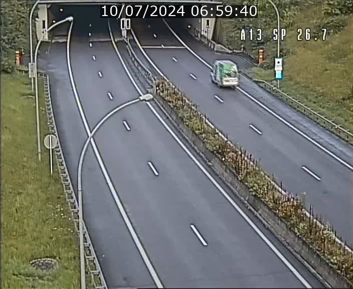 Traffic live webcam Luxembourg Frisange - A13 direction Luxembourg-ville - BK 26.7