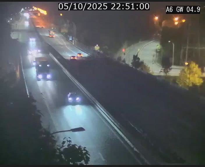 <h2>Traffic live webcam Luxembourg Croix de Cessange - A6 - BK 4.9 - direction Belgique</h2>
