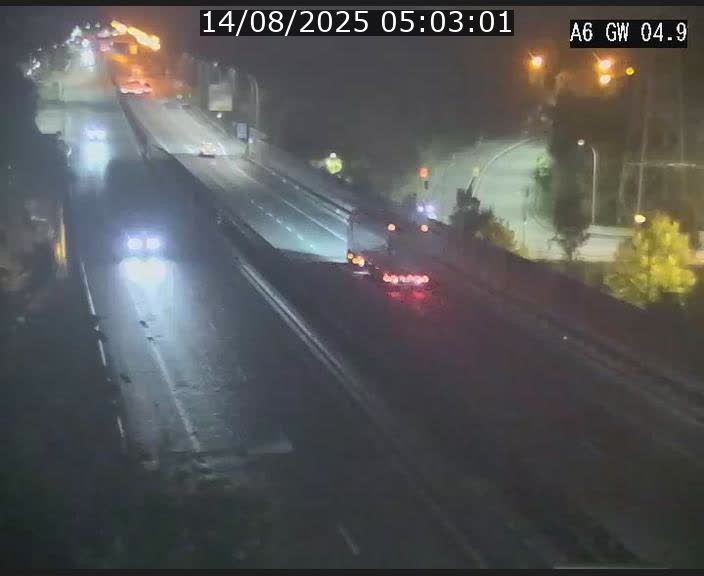 <h2>Traffic live webcam Luxembourg Croix de Cessange - A6 - BK 4.9 - direction Belgique</h2>