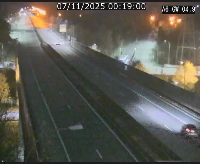 <h2>Traffic live webcam Luxembourg Croix de Cessange - A6 - BK 4.9 - direction Belgique</h2>