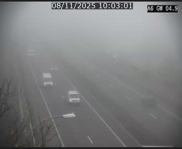 <h2>Traffic live webcam Luxembourg Croix de Cessange - A6 - BK 4.9 - direction Belgique</h2>