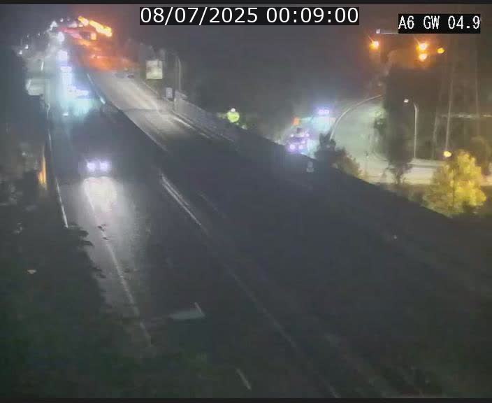 Traffic live webcam Luxembourg Croix de Cessange - A6 - BK 4.9 - direction Belgique