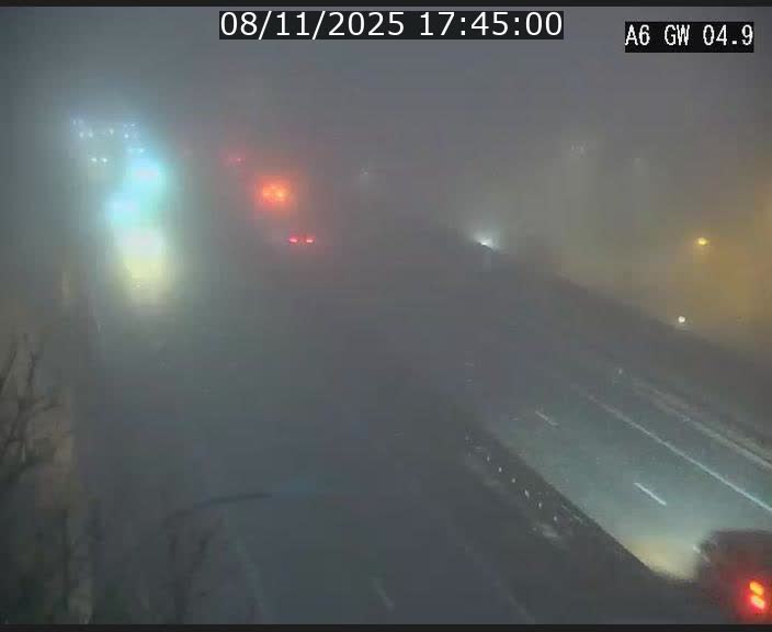 <h2>Traffic live webcam Luxembourg Croix de Cessange - A6 - BK 4.9 - direction Belgique</h2>