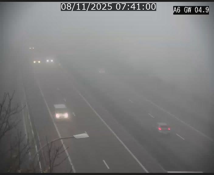 <h2>Traffic live webcam Luxembourg Croix de Cessange - A6 - BK 4.9 - direction Belgique</h2>