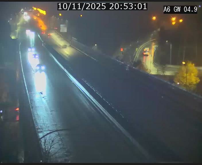 <h2>Traffic live webcam Luxembourg Croix de Cessange - A6 - BK 4.9 - direction Belgique</h2>