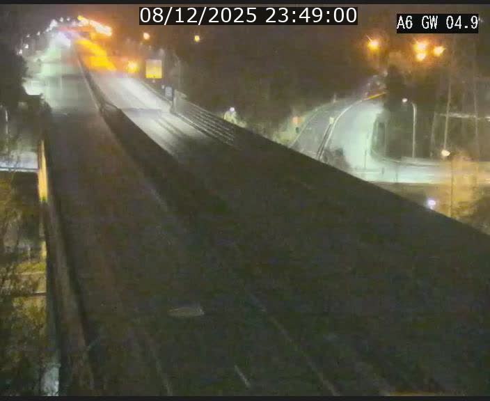 <h2>Traffic live webcam Luxembourg Croix de Cessange - A6 - BK 4.9 - direction Belgique</h2>