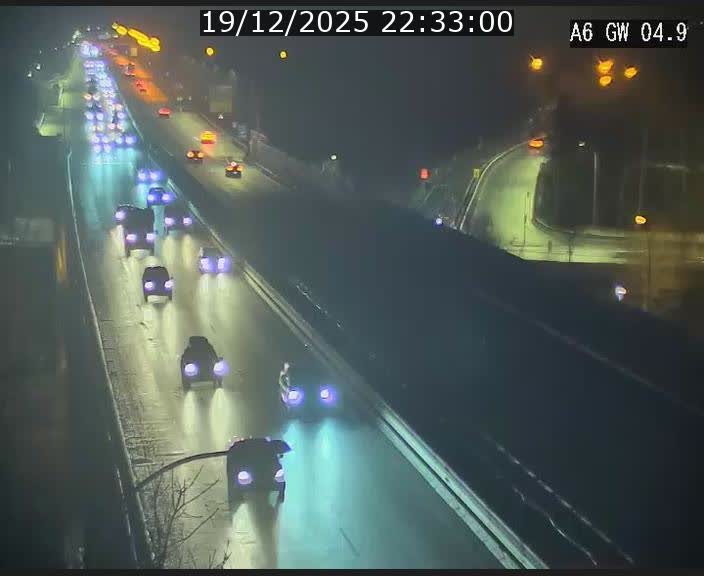 <h2>Traffic live webcam Luxembourg Croix de Cessange - A6 - BK 4.9 - direction Belgique</h2>
