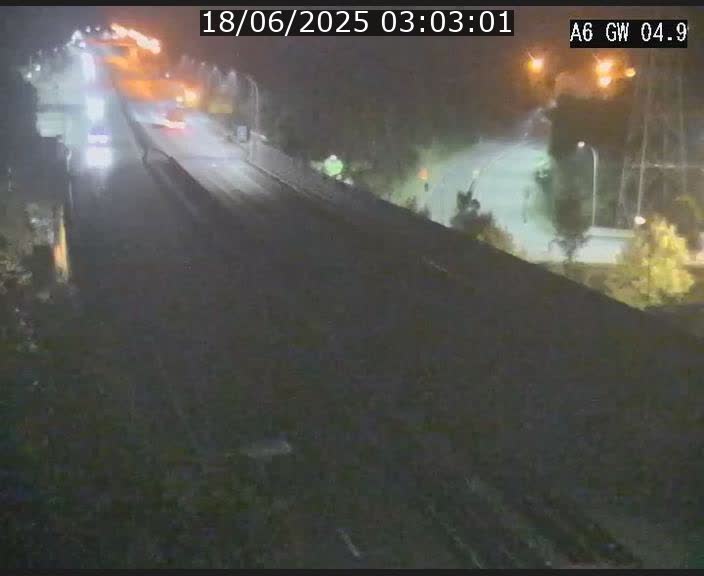 Traffic live webcam Luxembourg Croix de Cessange - A6 - BK 4.9 - direction Belgique