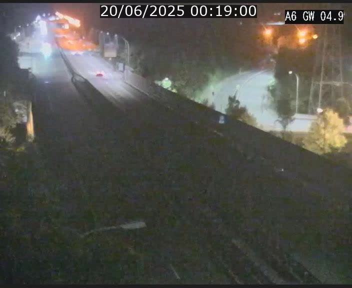 Traffic live webcam Luxembourg Croix de Cessange - A6 - BK 4.9 - direction Belgique