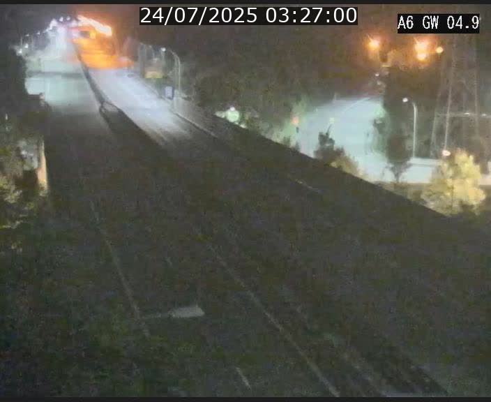Traffic live webcam Luxembourg Croix de Cessange - A6 - BK 4.9 - direction Belgique