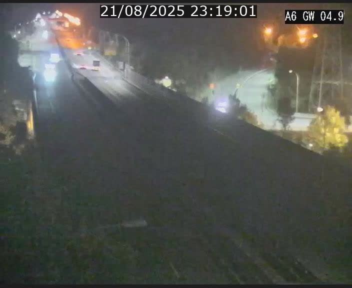 Traffic live webcam Luxembourg Croix de Cessange - A6 - BK 4.9 - direction Belgique