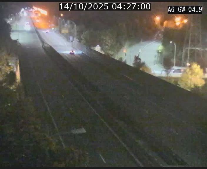 Traffic live webcam Luxembourg Croix de Cessange - A6 - BK 4.9 - direction Belgique