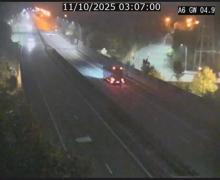 Traffic live webcam Luxembourg Croix de Cessange - A6 - BK 4.9 - direction Belgique