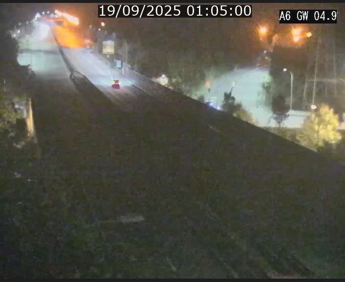 Traffic live webcam Luxembourg Croix de Cessange - A6 - BK 4.9 - direction Belgique