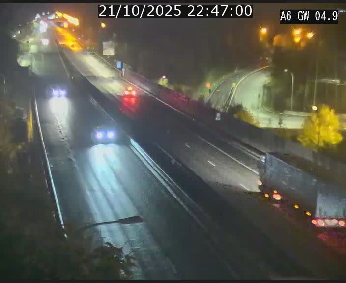 <h2>Traffic live webcam Luxembourg Croix de Cessange - A6 - BK 4.9 - direction Belgique</h2>