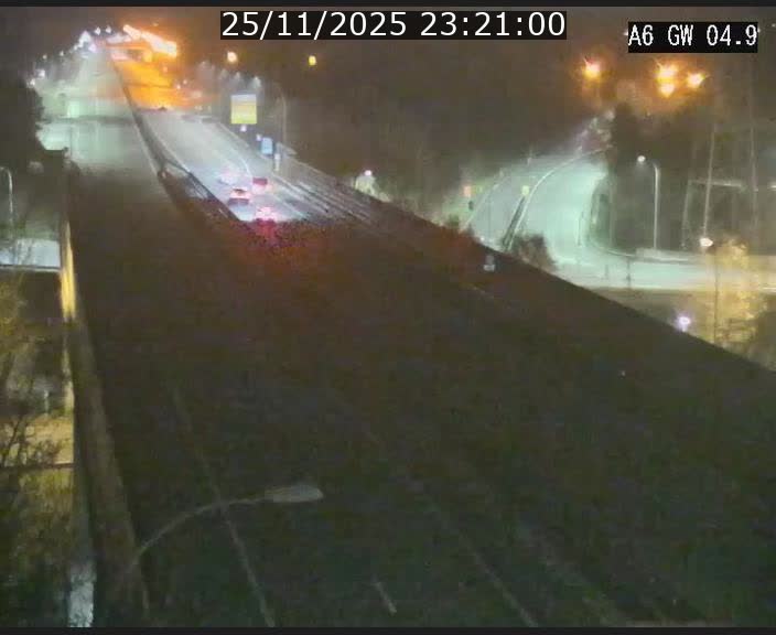<h2>Traffic live webcam Luxembourg Croix de Cessange - A6 - BK 4.9 - direction Belgique</h2>